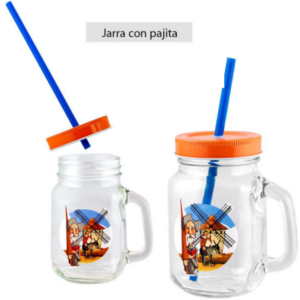 Jarra con Pajita